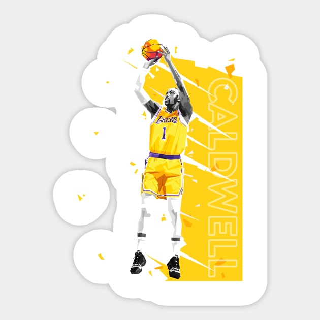 Caldwell Pope Shooting Sticker by dsatrio99